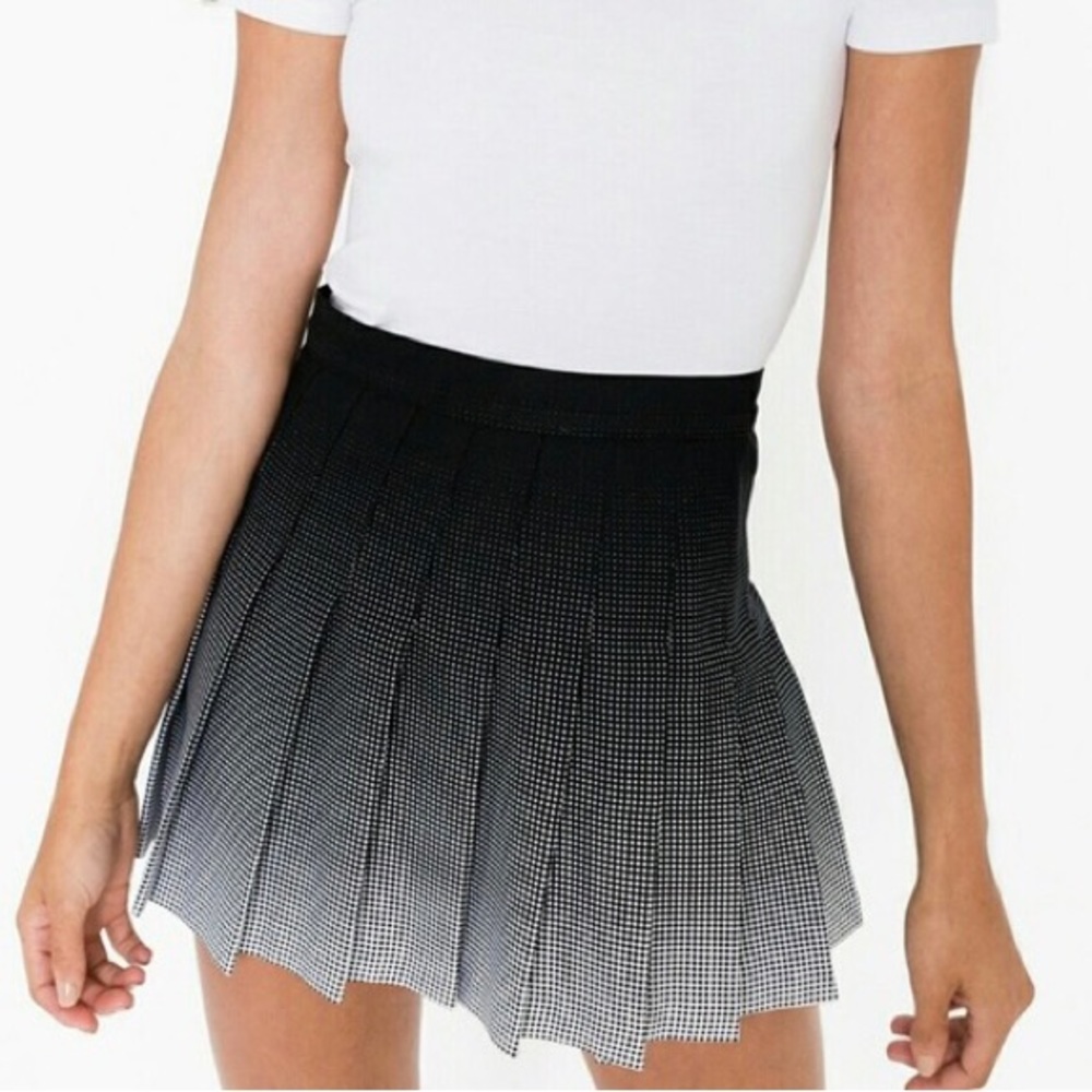 American Apparel Ombré Tennis Skirt RARE